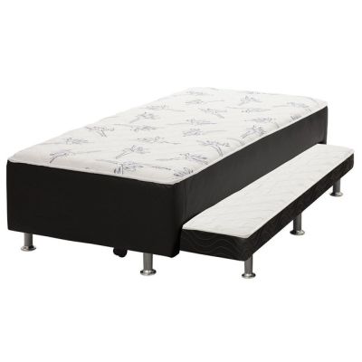 Bicama conjugada + cama Auxiliar Solteiro - Ortobom