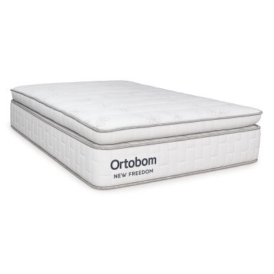 Colchão Mola Ensacada New Freedom Exclusivo King - Ortobom