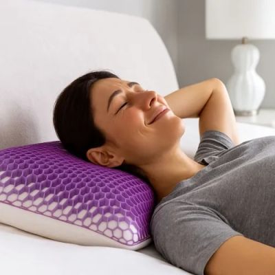 Travesseiros Signature Bee Cold Low Toque Gelado - Eleva