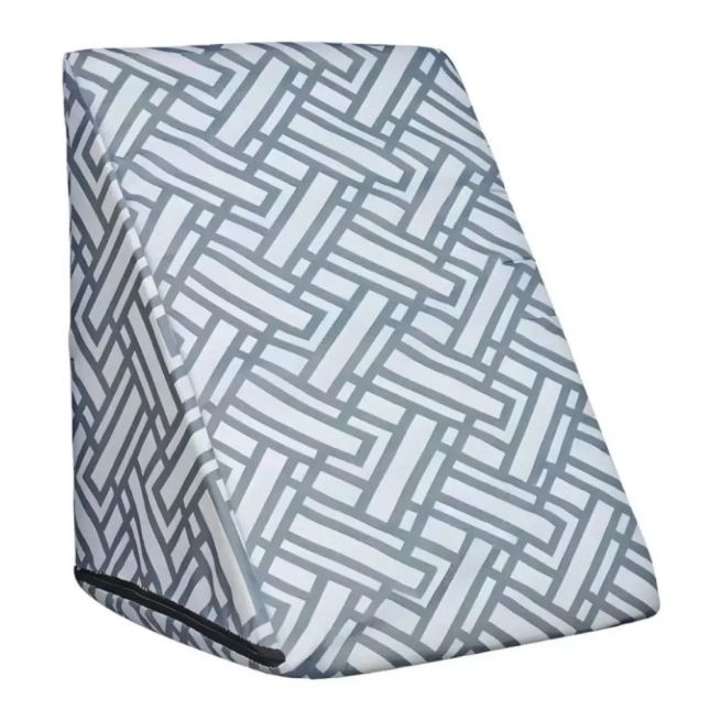Travesseiro Suave Encosto Apoio de Pernas 55x40cm triangular Ortobom