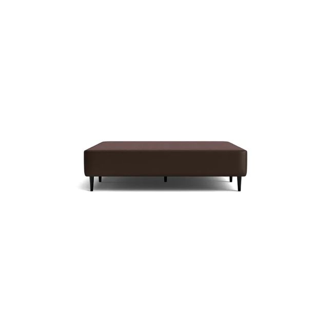 Cama Box Corino Marrom 43cm de altura - Casal