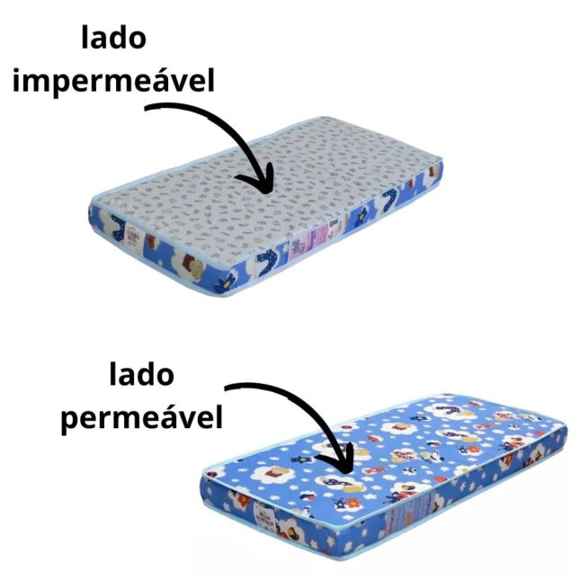 Colchão Espuma D18 Baby Physical – 70x130x10 cm