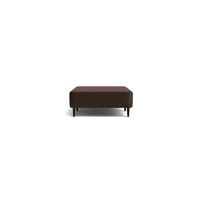 Cama Box Corino Marrom 43cm de altura - Solteiro