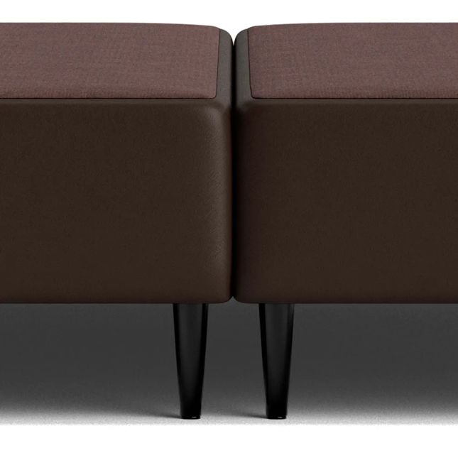 Cama Box Corino Marrom 43cm de altura - Queen