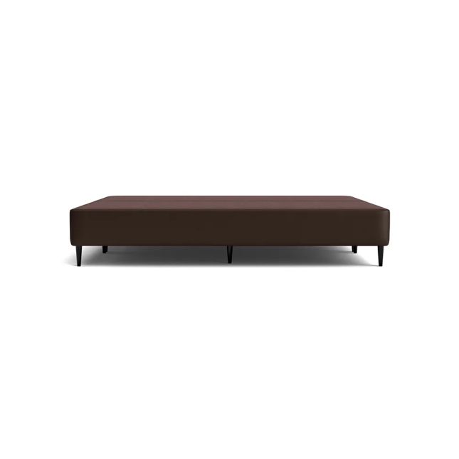 Cama Box Corino Marrom 43cm de altura - Queen