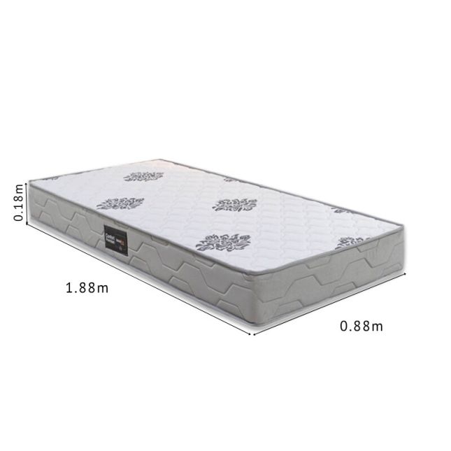 Colchão Espuma D28 Confort Premium Extra Firme Solteiro 18