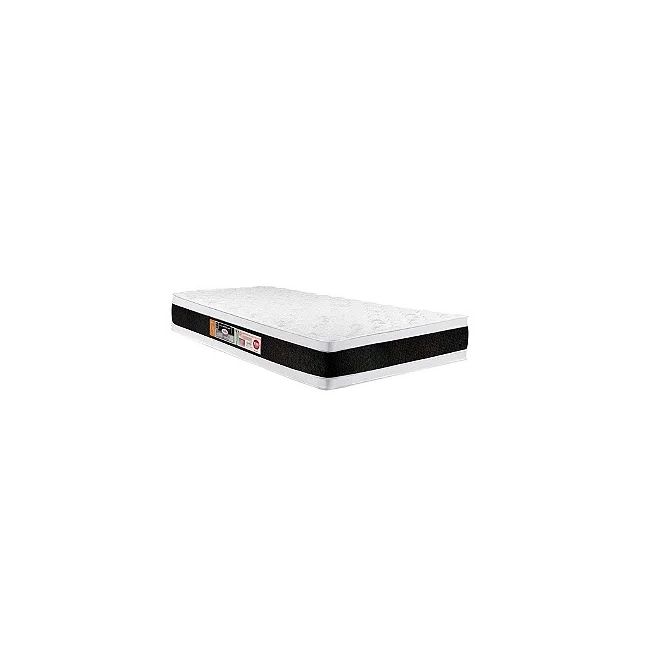 Colchão Espuma D45 Black White Solteiro - Castor