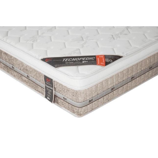 Colchão Mola Tecnopedic Premium One Face Solteiro - Castor