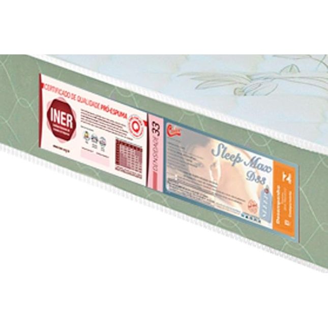 Colchão Espuma D33 Sleep max Castor (18cm de altura) - Queen